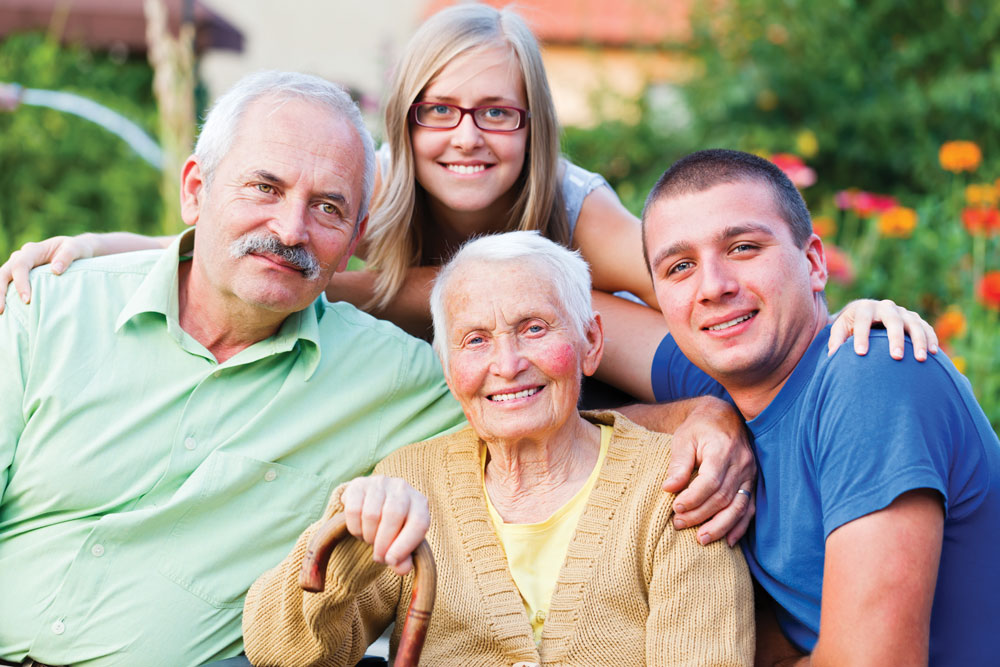 Family of Dementia Care Patient